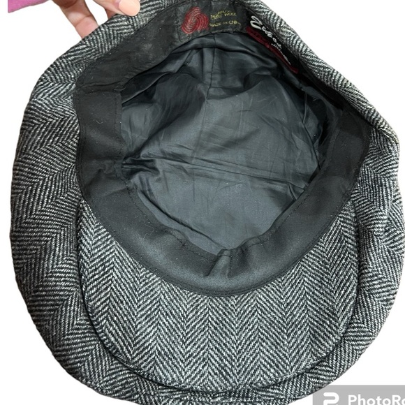 Ethos Wool Newsboy Cabbie 100% Wool - Picture 2 of 3